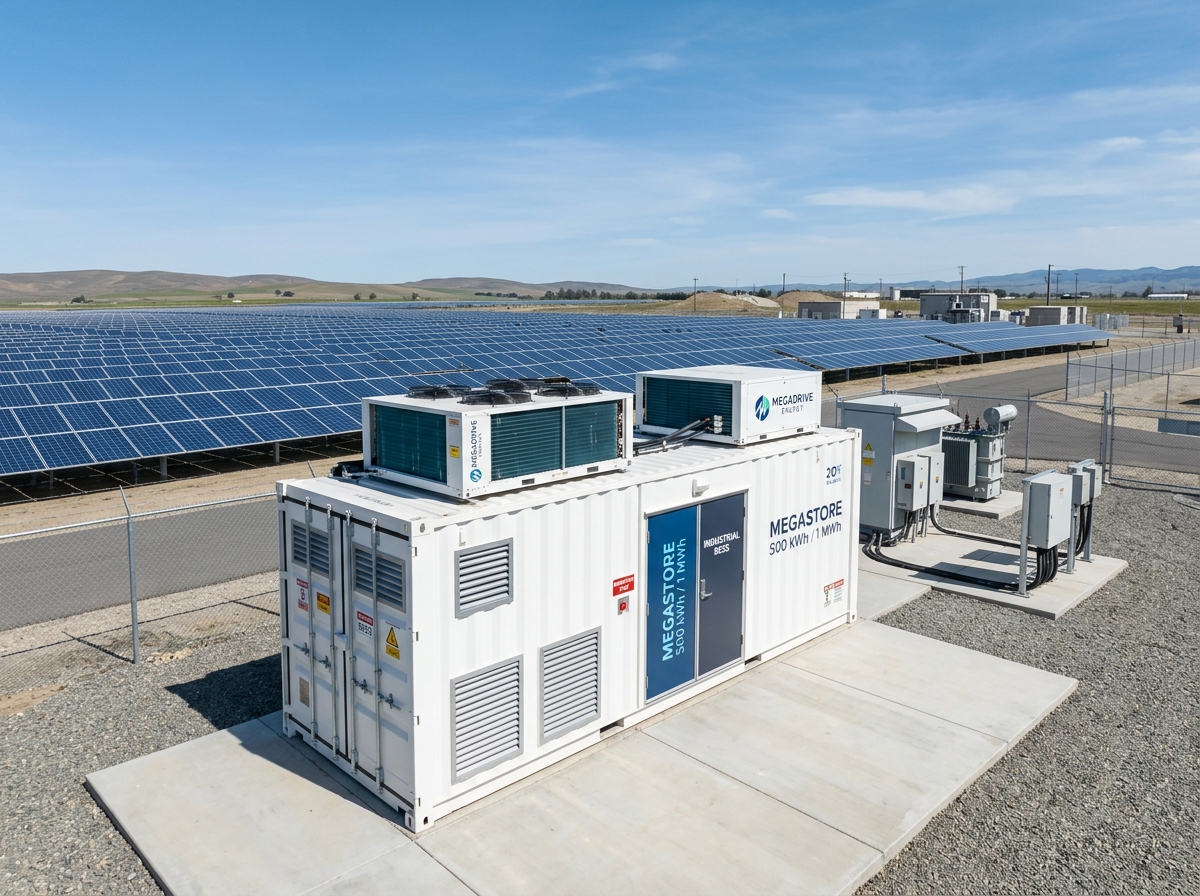 Контейнерна система зберігання POWERIX MegaStore 500 kWh / 250 kW