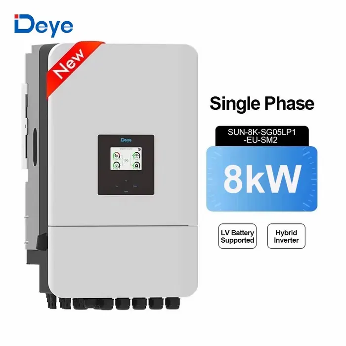Гібридний інвертор Deye SUN-08K-SG05LP1-EU WiFi (8 кВт, Новий корпус) мініатюра 2